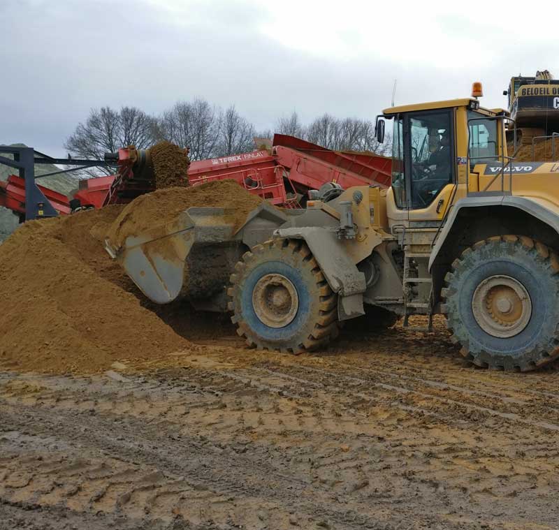 Carrieres et materiaux de construction en Belgique