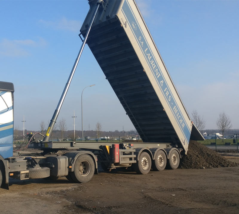 Transport de materiaux de construction en belgique